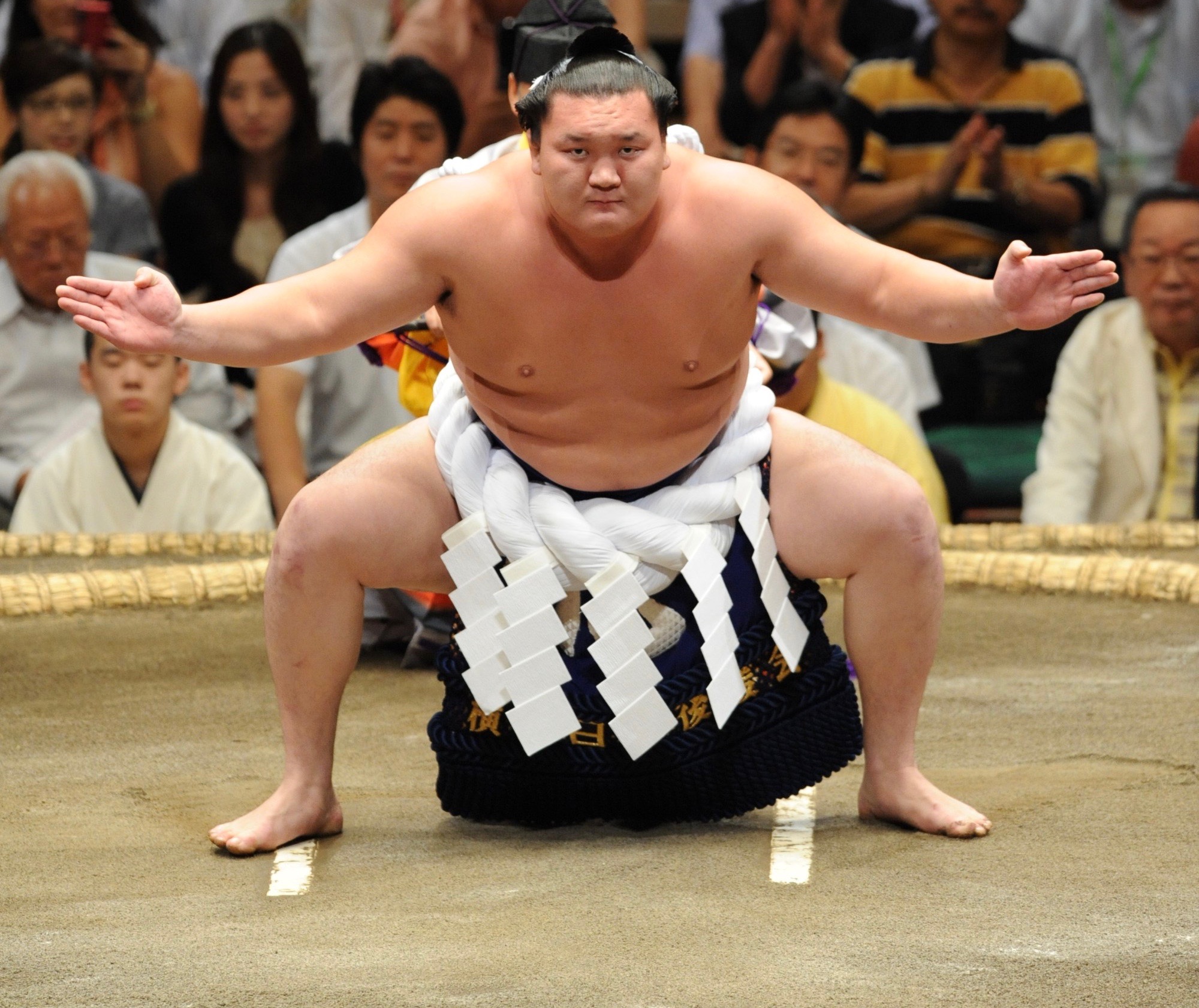 Sumoringer Brunner Hakuho Sumoringer Heute | Erfolgreichster Sumoringer der Geschichte ...