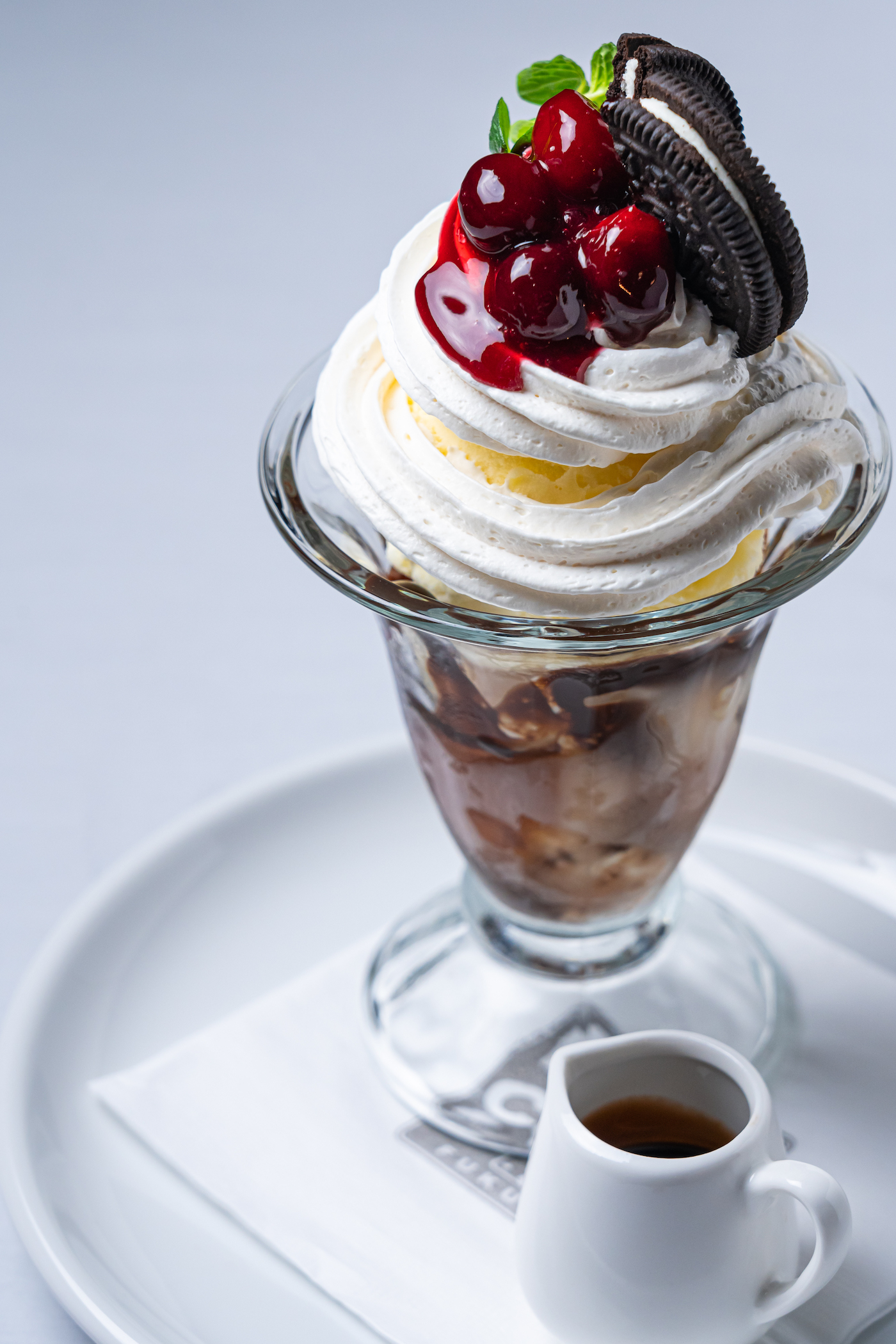 MLB cafe Hot fudge sundae, ホットファッジサンデー