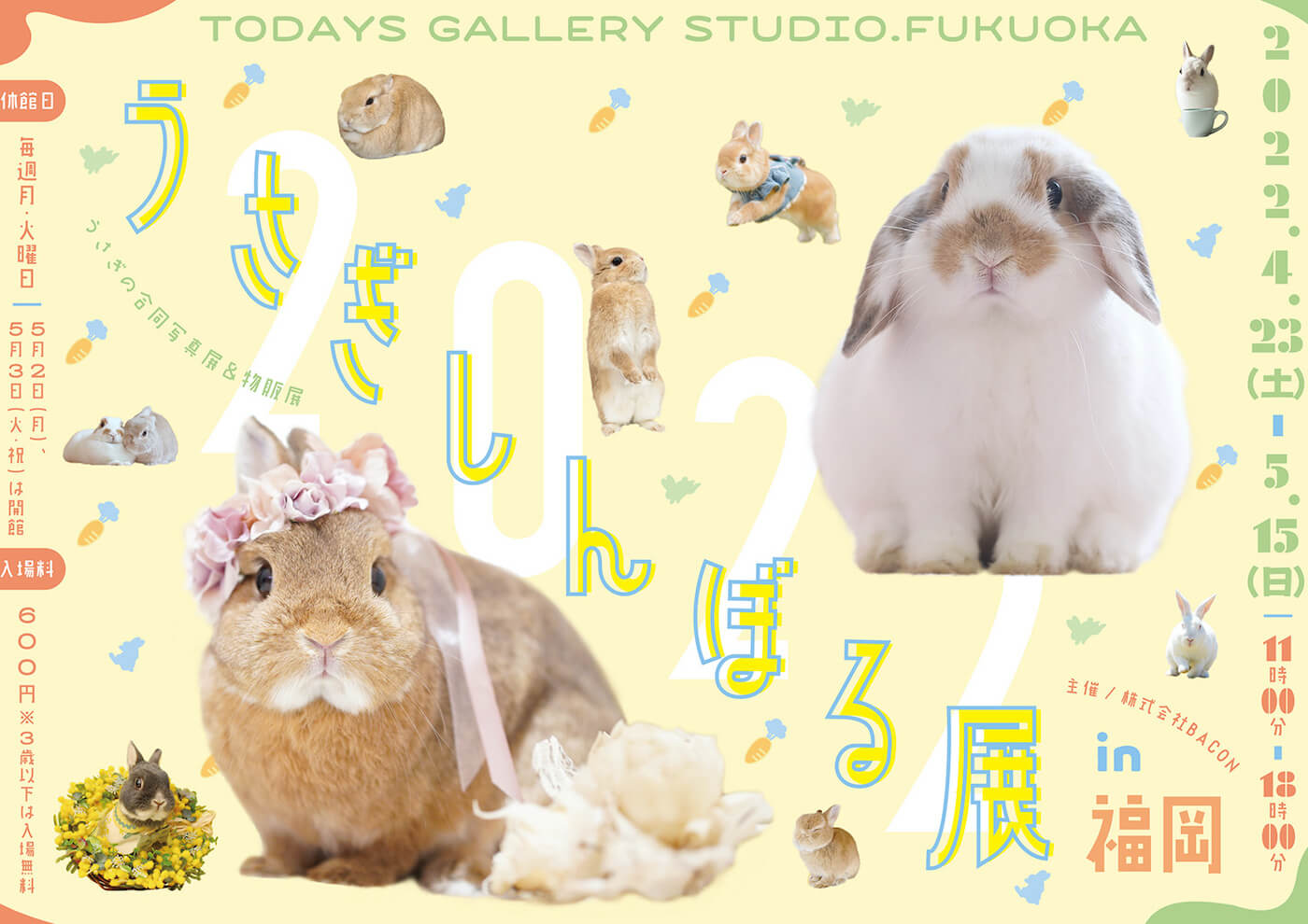 うさぎしんぼる展 2022 in 福岡 | Fukuoka Now