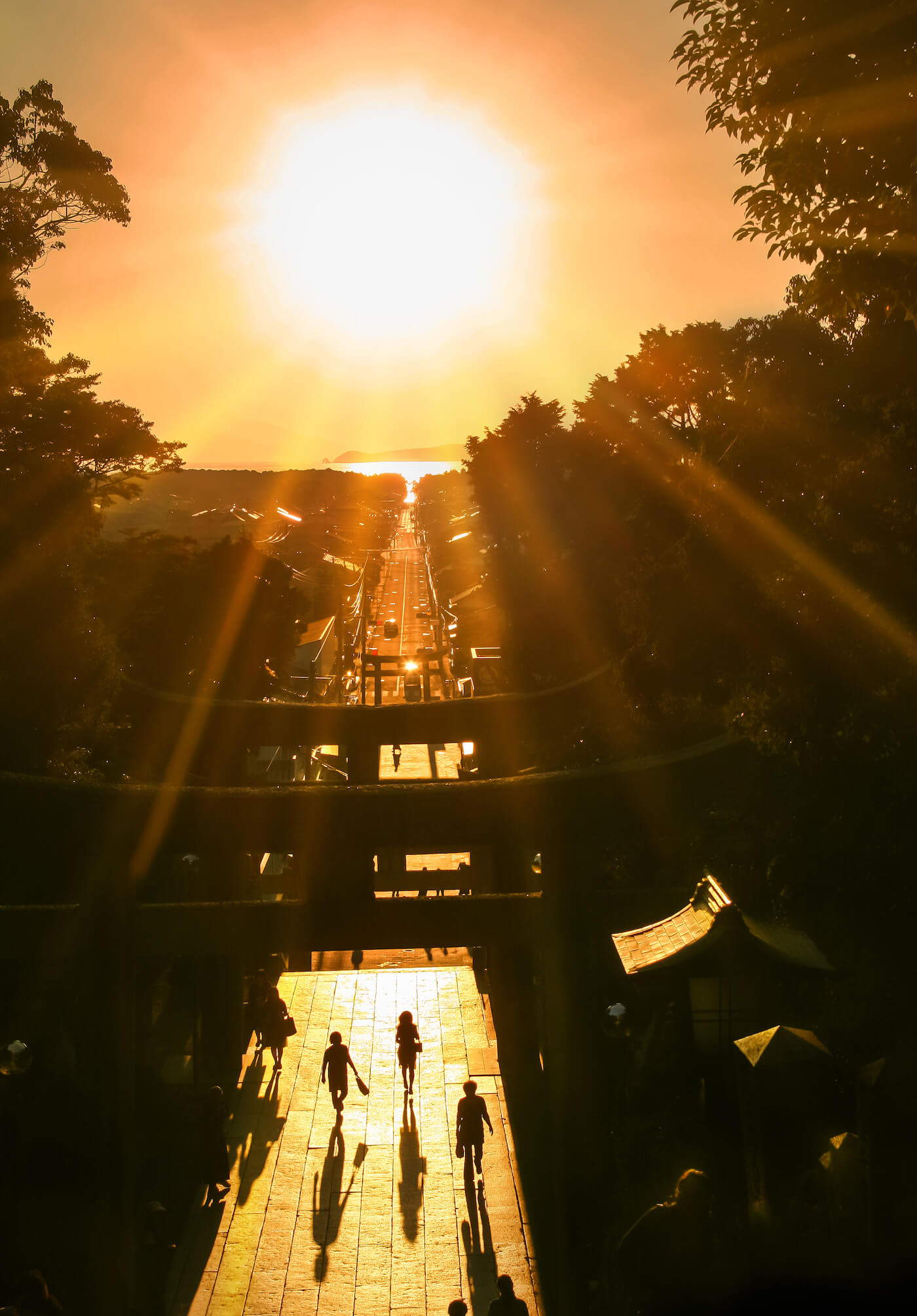 宮地嶽神社 光の道 | Fukuoka Now