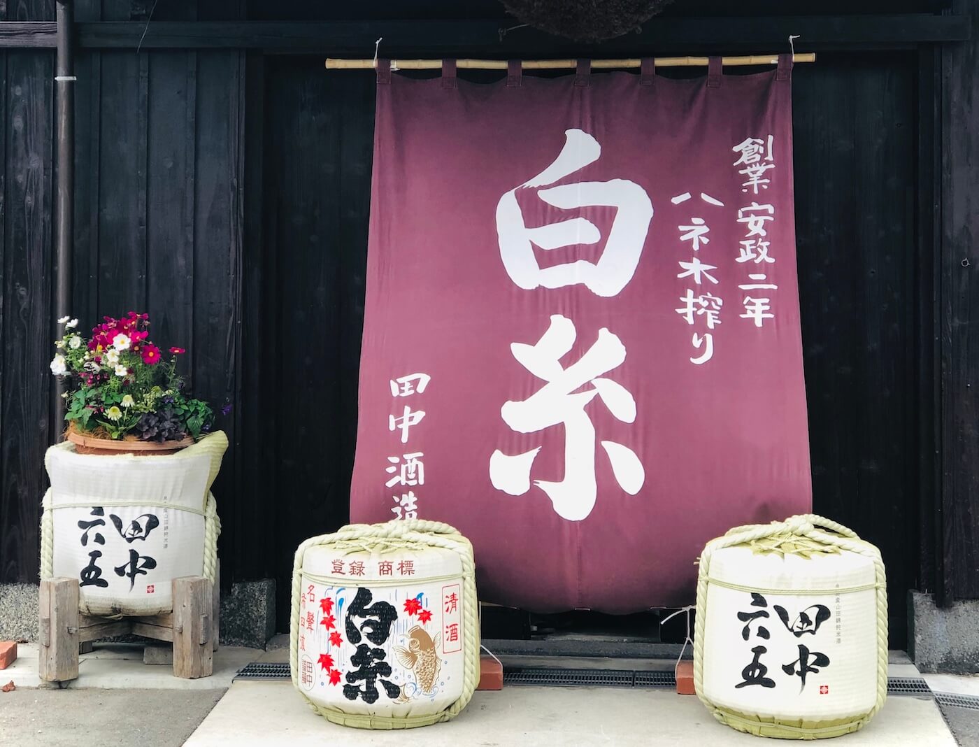 Sake Brewery Opening at Shiraito Shuzo, 白糸酒造蔵開き