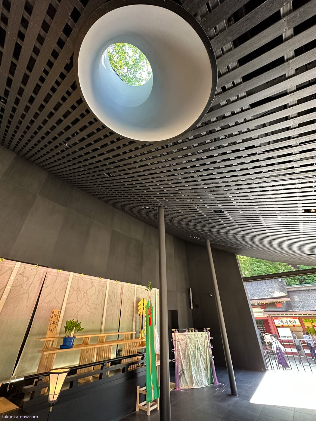 A Floating Forest: The Temporary Shrine Amidst Renovation at Dazaifu Tenmangu, 太宰府天満宮、御本殿大改修に伴う「仮殿」を建設