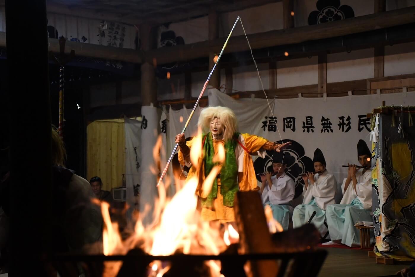 Takasu Night Kagura Shinto Dance | Fukuoka Now