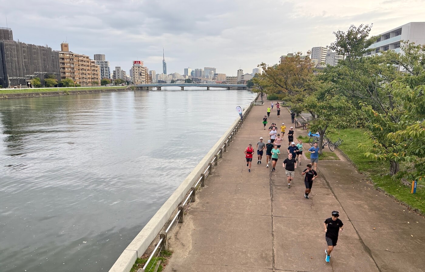 New Saturday Morning Running Event Along the Muromi River